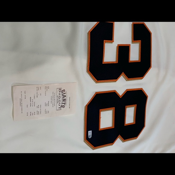 SF Giants Brian Wilson Jersey with accessories - Picture 8 of 16